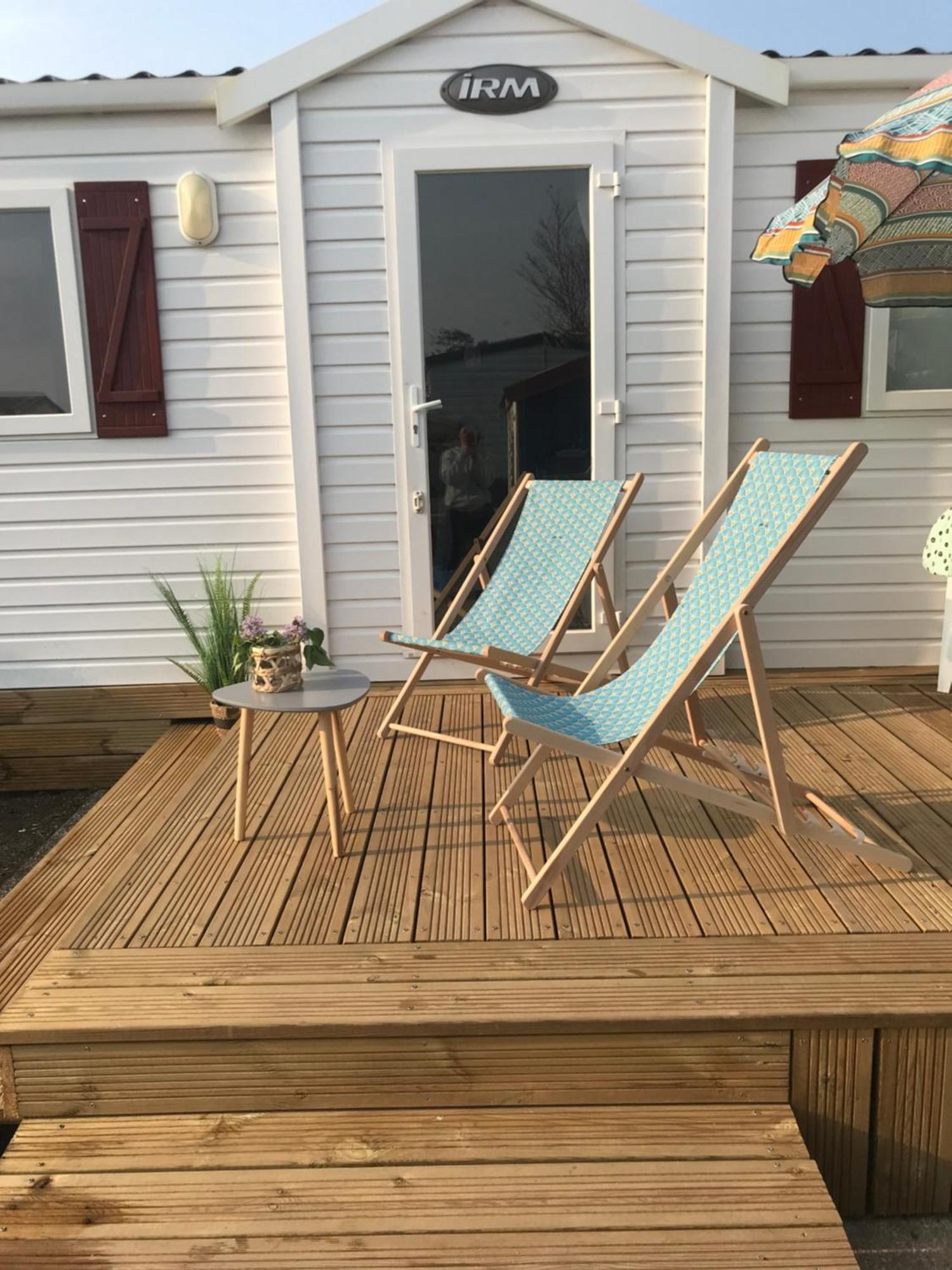 Mobil Home Montmartin-sur-Mer Exterior foto