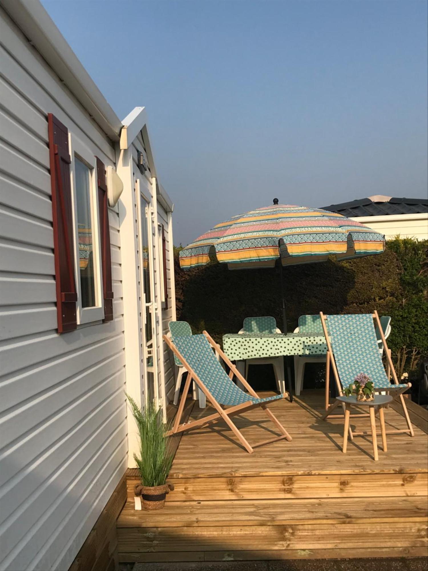 Mobil Home Montmartin-sur-Mer Exterior foto