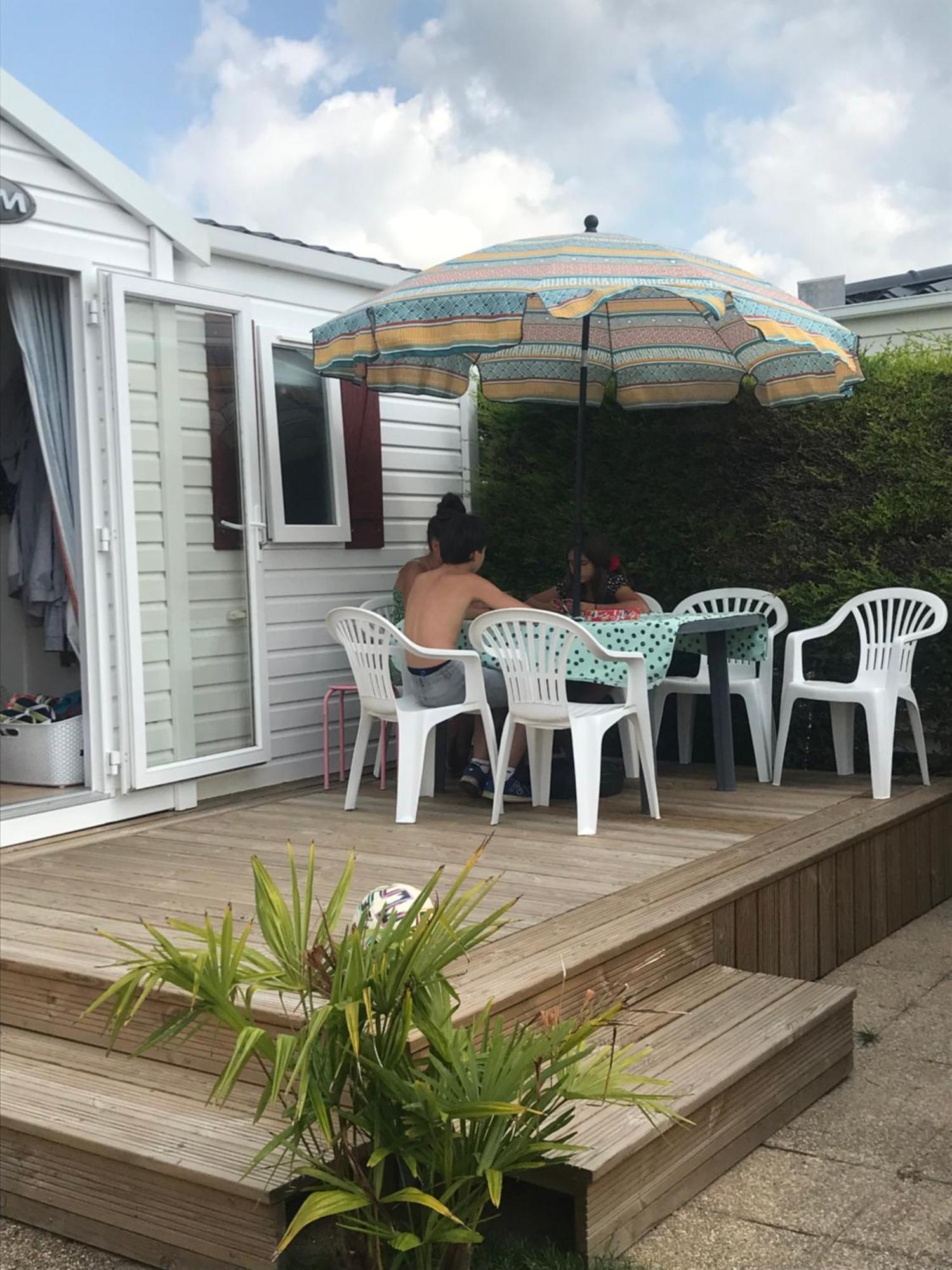 Mobil Home Montmartin-sur-Mer Exterior foto